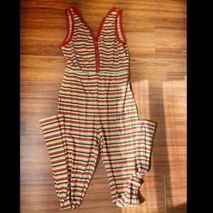 Wild Fable Striped one piece jumpsuit